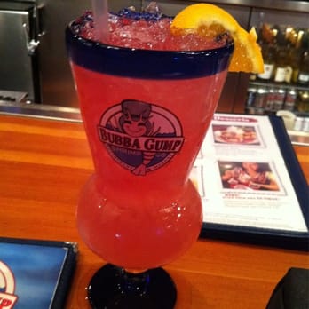 Bubba Gump Shrimp - Lt. Dan's pomegranate punch! - Seafood Near Me - Long Beach, California