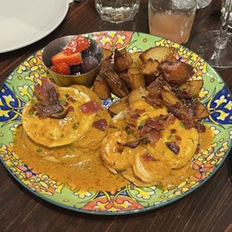 cajun shrimp eggs benedict cajun shrimp eggs benedict