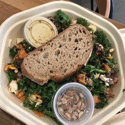 Super green goddess salad