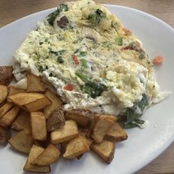 Maria's Place - Veggie omelette made with egg whites