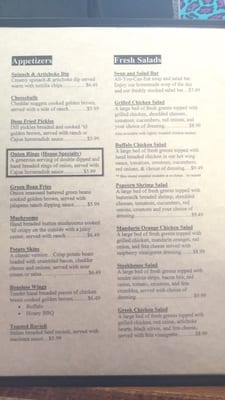 Menu photo 5 Hats Restaurant Palmyra, MO