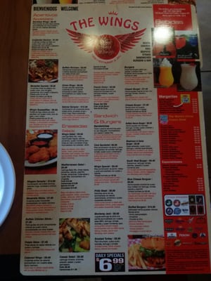 Menu photo 2 The Wings Guaynabo, PR Menu photo 2 The Wings Guaynabo, PR