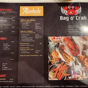 Bag O' Crab - Menu 2 as of 11/26/24 - Seafood Near Me - Montebello, California Bag O' Crab - Menu 2 as of 11/26/24 - Seafood Near Me - Montebello, California