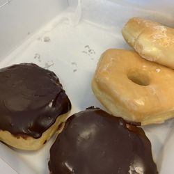 Williams Bakery - Chocolate Boston cream pies, and glazed donuts.