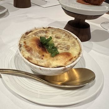 Be.Steak.A - Cute little onion soup and duck croquette. - Bars Near Me - Campbell, California Be.Steak.A - Cute little onion soup and duck croquette. - Bars Near Me - Campbell, California