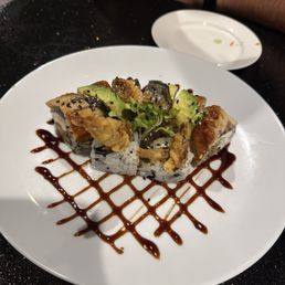 Pressed sushi cake Pressed sushi cake