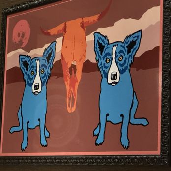 Ruth's Chris Steak House - Blue Dog by George Rodrigue - Steakhouses Near Me - Houston, Texas Ruth's Chris Steak House - Blue Dog by George Rodrigue - Steakhouses Near Me - Houston, Texas