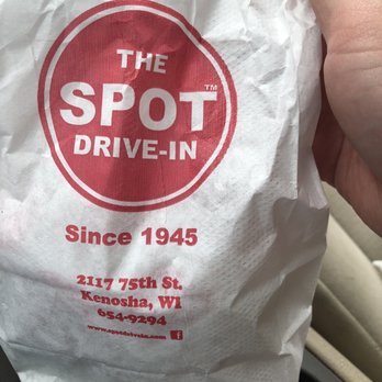 The Spot Drive-In - Bag - Diners Near Me - Kenosha, Wisconsin The Spot Drive-In - Bag - Diners Near Me - Kenosha, Wisconsin