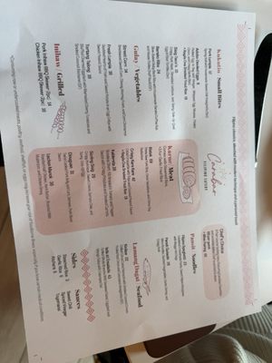 Menu photo 1 Carabao Napa, CA
