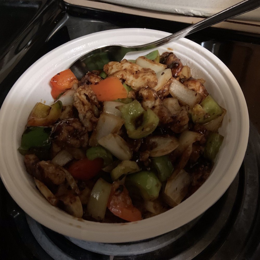 Red Chilli - Chicken with black bean sauce - Chinese Near Me - North Vancouver, British Columbia Red Chilli - Chicken with black bean sauce - Chinese Near Me - North Vancouver, British Columbia