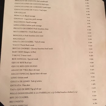 La Brigada - The meats - Steakhouses Near Me - Buenos Aires, C