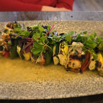 Maris - Swordfish skewers - Mediterranean Near Me - Media, Pennsylvania Maris - Swordfish skewers - Mediterranean Near Me - Media, Pennsylvania