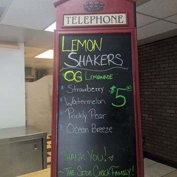 The Side Chick - Soft opening menu. Big Lemonade & Good. - Chicken Shop Near Me - Arizona City, Arizona The Side Chick - Soft opening menu. Big Lemonade & Good. - Chicken Shop Near Me - Arizona City, Arizona