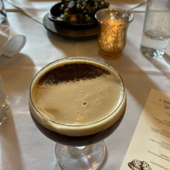 The Dearborn - Espresso martini - New American Near Me - Chicago, Illinois