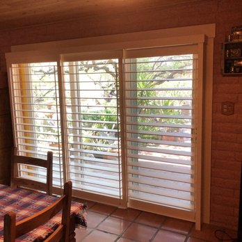 Desert Wind - Our Arizona room sliding glass door shutters - Shades & Blinds Near Me - Tucson, Arizona