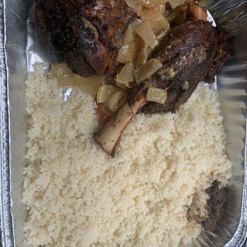 Fouta Halal Food 2 Restaurant - Gigot with cassava - Senegalese Near Me - Bronx, New York