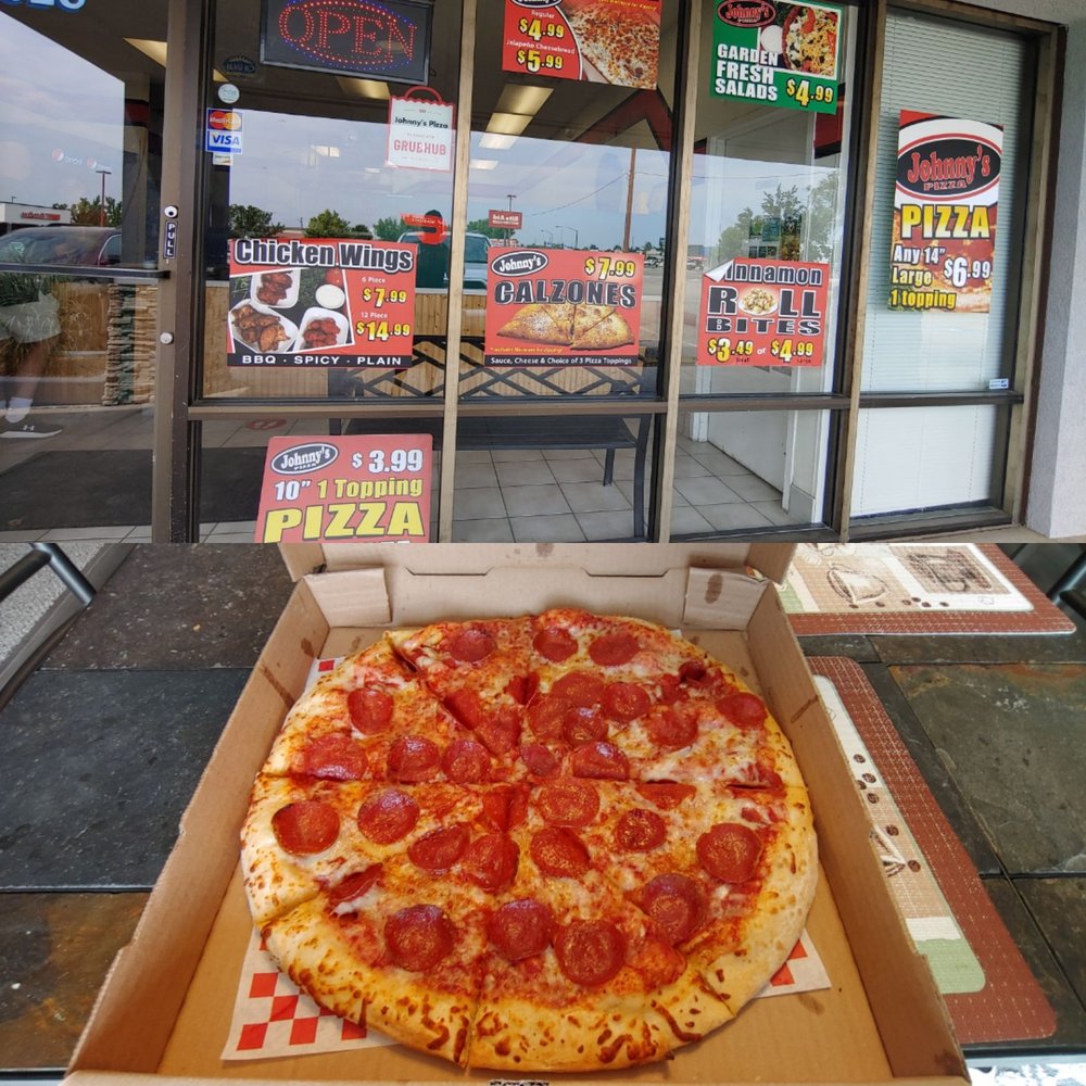 Front door/ pizza eaten at home Front door/ pizza eaten at home