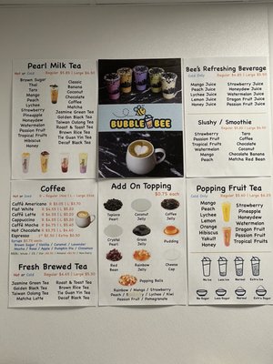 Menu photo 2 Bubble Bee Pittsburgh, PA