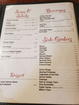 Menu photo 2 Cafe On the Square San Marcos, TX