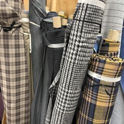 LA Finch Fabrics - New release of Designer Deadstock Italian wool blends