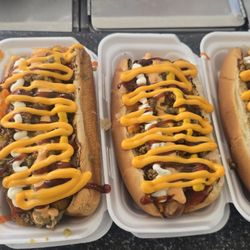 Hot dog your choice or combination.....