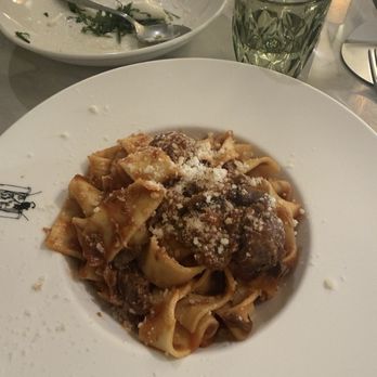 La Taverna dei Fori Imperiali - Pappardelle Al Sugo Di Picchiapò E Pecorino - Italian Near Me - Rome, RM La Taverna dei Fori Imperiali - Pappardelle Al Sugo Di Picchiapò E Pecorino - Italian Near Me - Rome, RM