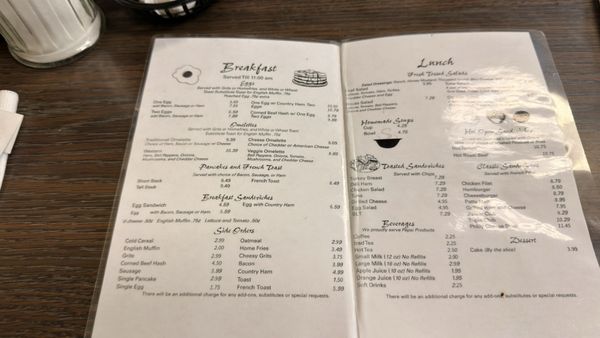 Menu photo 2 Continental Cafe Fayetteville, NC