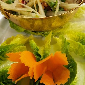The Basil Restaurant - Green papaya salad (amazing) - Thai Near Me - Carson City, Nevada