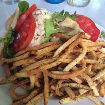 Roots Cafe - Tuna melt flatbread - New American Near Me - Naples, New York