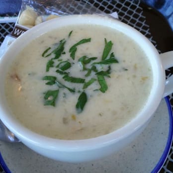 Fish - New England clam chowder - Seafood Near Me - Sausalito, California