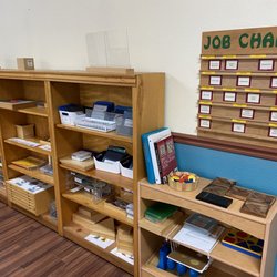 Montessori School of East Orlando - Out math area for lower elementary.