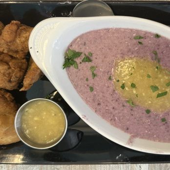 Frances' Deli - Chicken wings and purple grits special - Delis Near Me - Chicago, Illinois