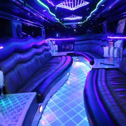 Stockton Limousine Service - Inside of Hummer limo in Stockton