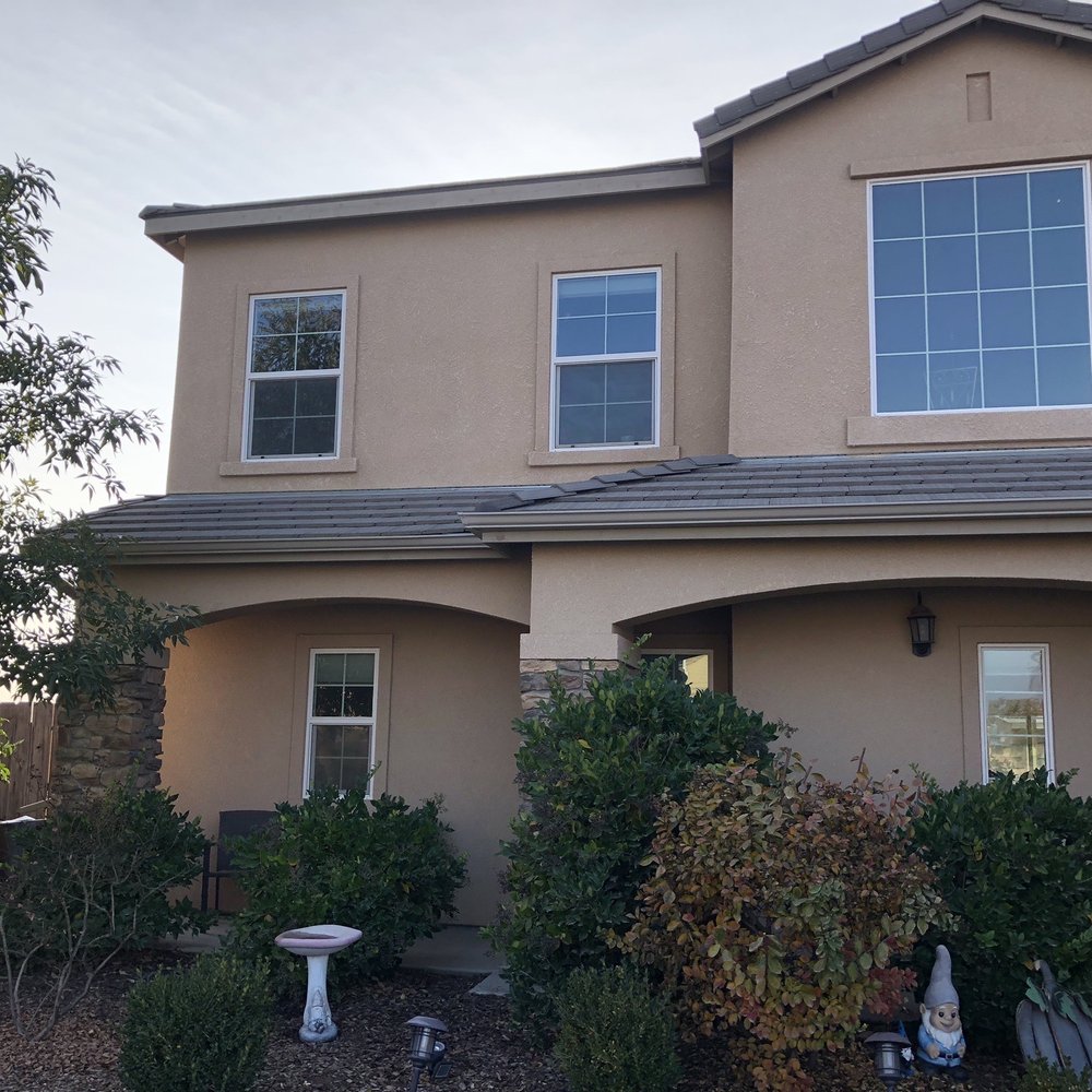 Lightning Rain Gutters - The gutters match and blend so perfectly, you can barely notice them. (We only got them on the bottom floor). - Gutter Services Near Me Lightning Rain Gutters - The gutters match and blend so perfectly, you can barely notice them. (We only got them on the bottom floor). - Gutter Services Near Me