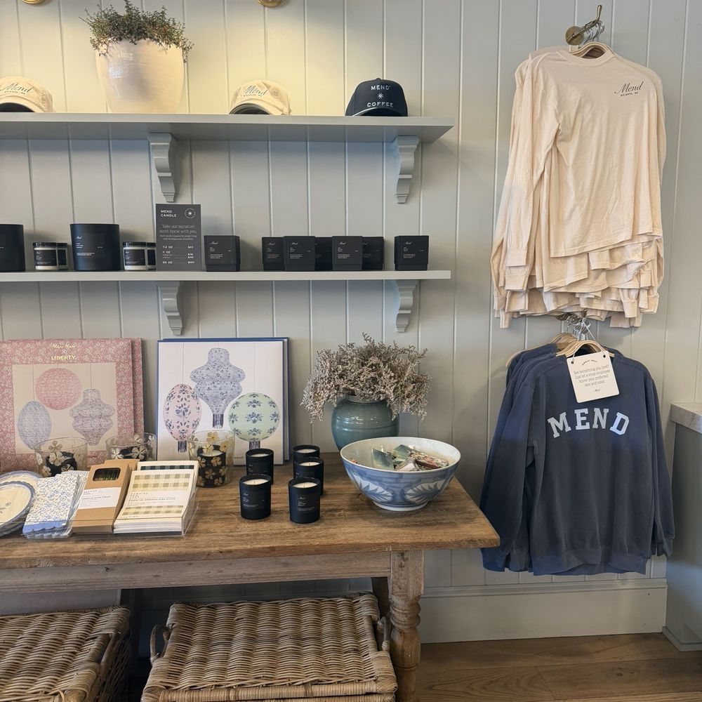 Mend Coffee & Goods - Interior - Coffee & Tea Near Me - Atlanta, Georgia Mend Coffee & Goods - Interior - Coffee & Tea Near Me - Atlanta, Georgia