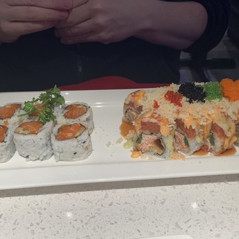 Addison Sushi 469 - Lunch special - 44. Spicy Tuna Roll and 23. Texan Roll - Sushi Bars Near Me - Addison, Texas