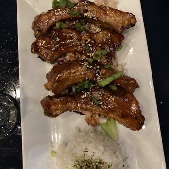 LURE - Sticky ribs with rice - Seafood Near Me - Sister Bay, Wisconsin