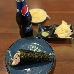 Starlight Sushi - Spicy Yellowtail Handroll