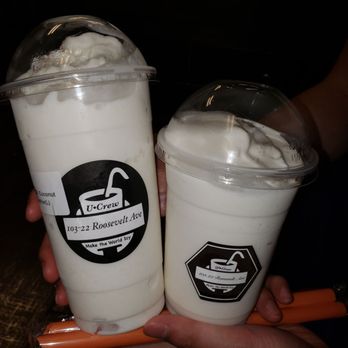 U-Crew Thai Creamery & Tea - The buy one get one free, but free is medium size ONLY - Bubble Tea Near Me - Corona, New York U-Crew Thai Creamery & Tea - The buy one get one free, but free is medium size ONLY - Bubble Tea Near Me - Corona, New York