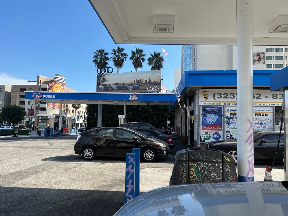 VP RACING FUELS Updated August 2024 1787 N Highland Ave, Los Angeles, California Gas