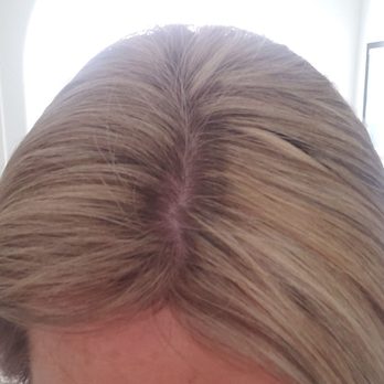 Salon Dushons - Half head highlights that I will need to get fixed somewhere else. - Hair Salons Near Me - Henderson, Nevada