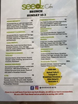 Menu photo 6 Seedz Cafe Saint Louis, MO