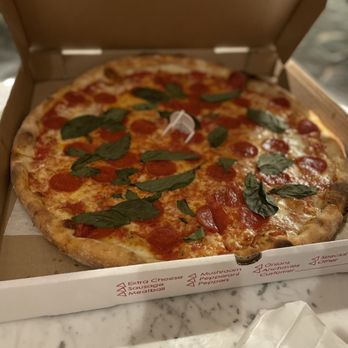 Joe's Pizza - Pepperoni and basil - Pizza Near Me - Ann Arbor, Michigan