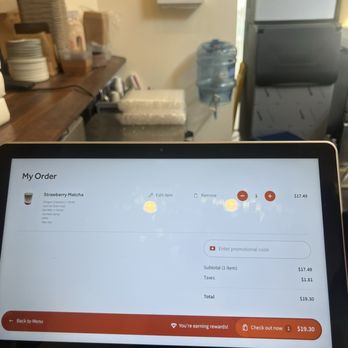 Taz Matcha - order on ipad - Cafes Near Me - Seattle, Washington Taz Matcha - order on ipad - Cafes Near Me - Seattle, Washington