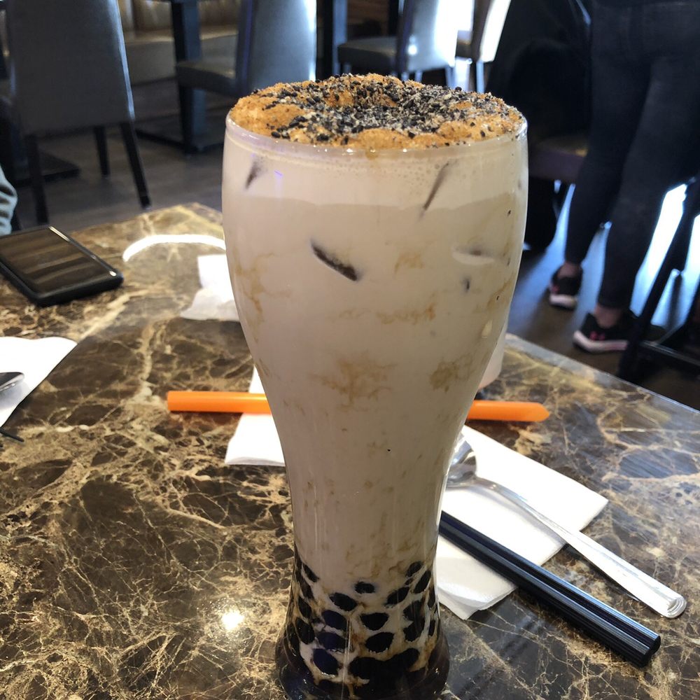Black Sesame black sugar milk Black Sesame black sugar milk