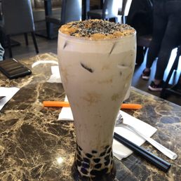 Black Sesame black sugar milk Black Sesame black sugar milk