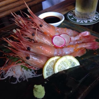 Kingyo - Spot Prawn Sashimi Special at Kingyo. - Japanese Near Me - Vancouver, British Columbia