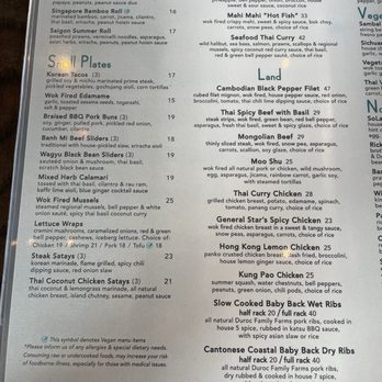 Starfish - Menu - Asian Fusion Near Me - Newport Beach, California