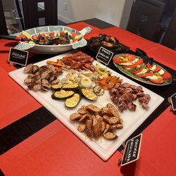 Schreiner's Fine Sausage - Make a sausage board! Linguiça, chicken enchilada, apple and Sicilian