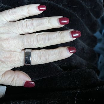 yh nails&spa - Powder manicure after three weeks. - Nail Salons Near Me - Mohegan Lake, New York yh nails&spa - Powder manicure after three weeks. - Nail Salons Near Me - Mohegan Lake, New York